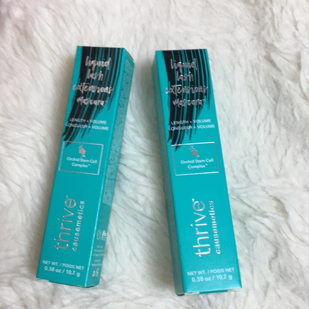 2pack New Mascara Thrive causemetics Liquid lash